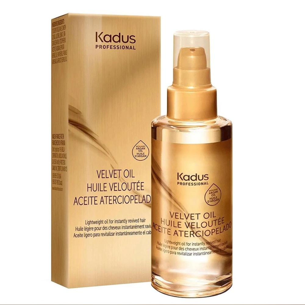 Kadus Professional Velvet Oil with Argan Oil | Revitalizing Hair Treatment